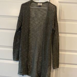 Great olive green cardigan